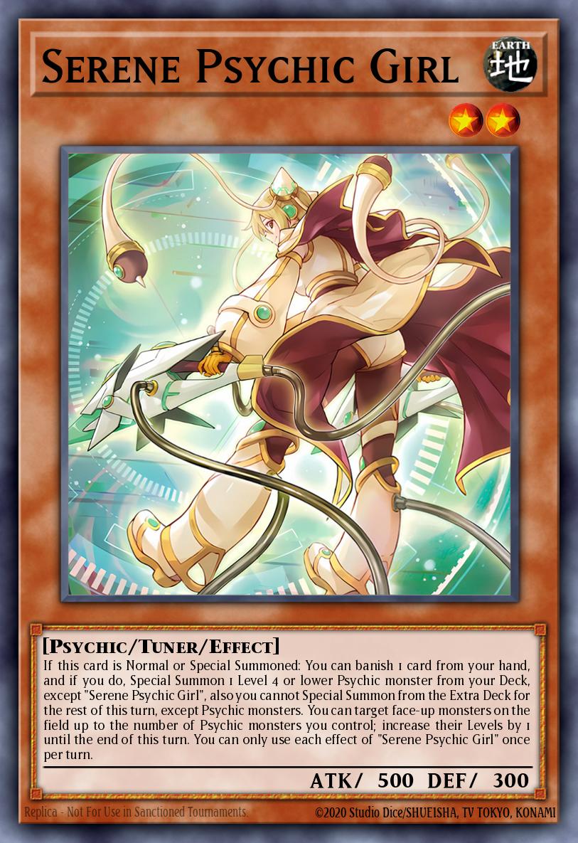 Card Image: Serene Psychic Girl