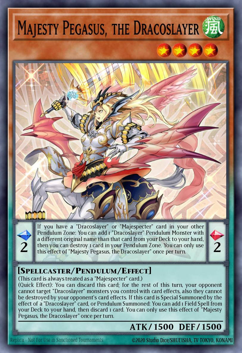Card Image: Majesty Pegasus, the Dracoslayer