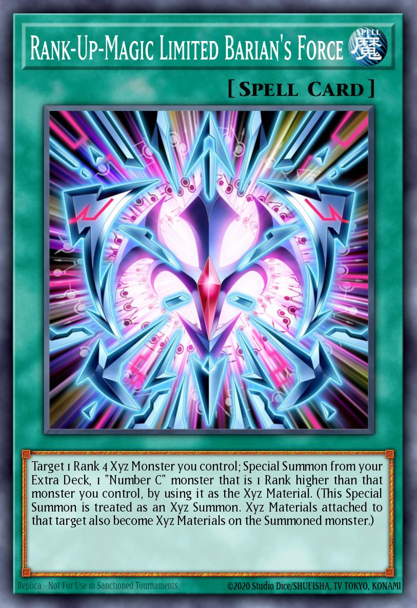 Card Image: Rank-Up-Magic Limited Barian's Force