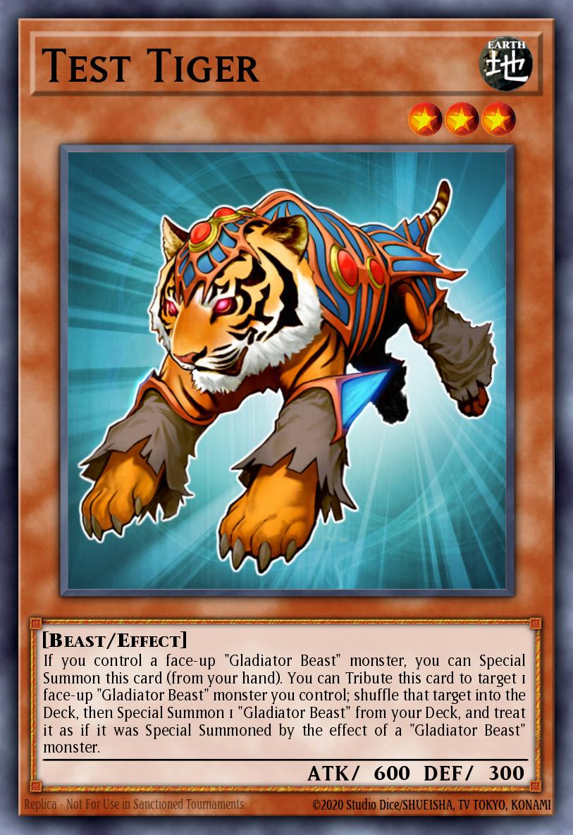 Card Image: Test Tiger