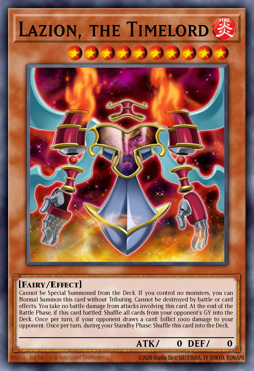 Card Image: Lazion, the Timelord