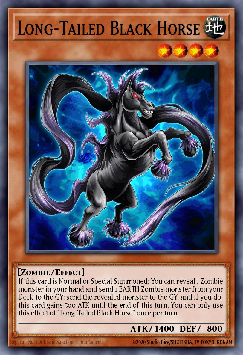 Card Image: Long-Tailed Black Horse