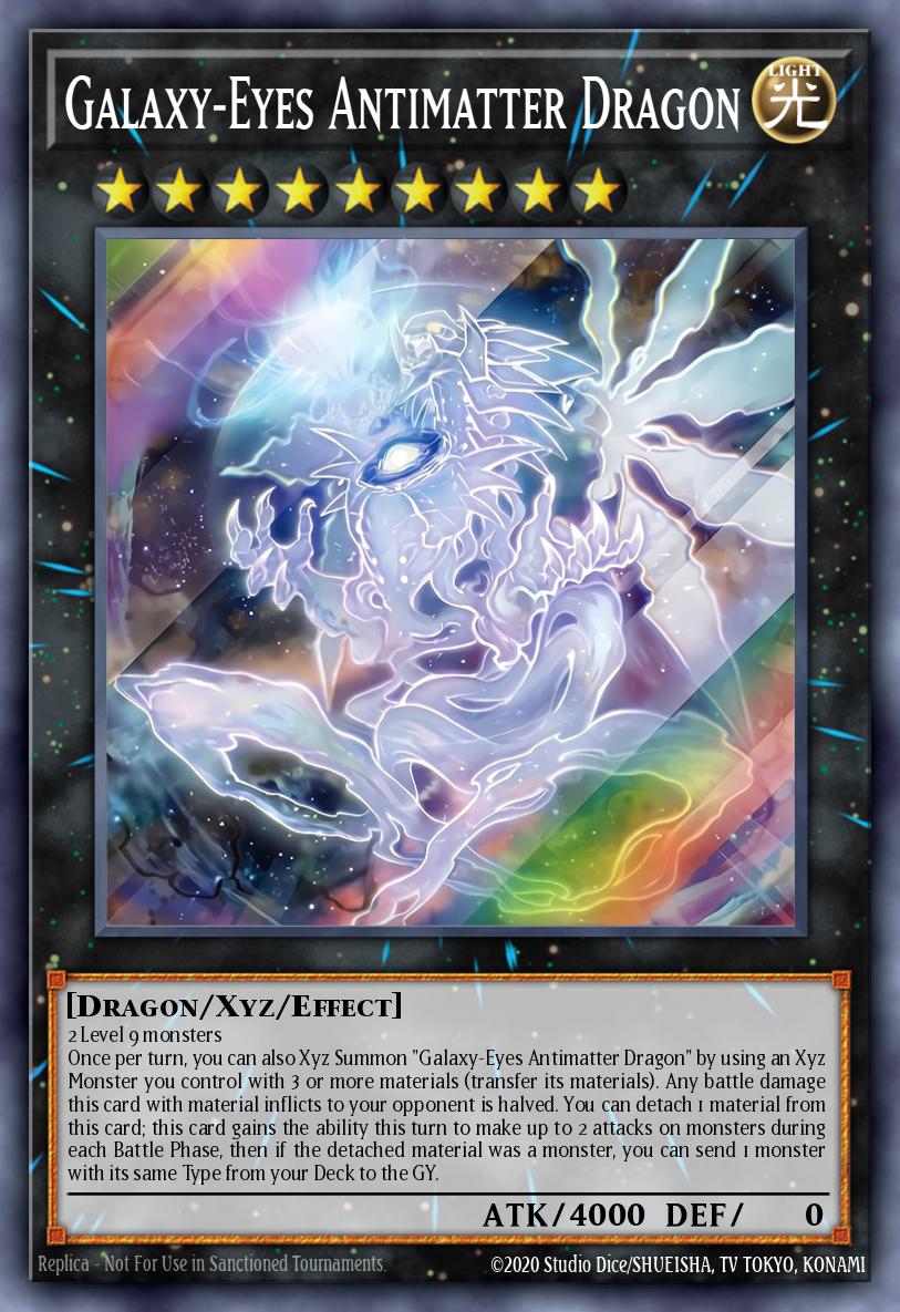 Card Image: Galaxy-Eyes Antimatter Dragon