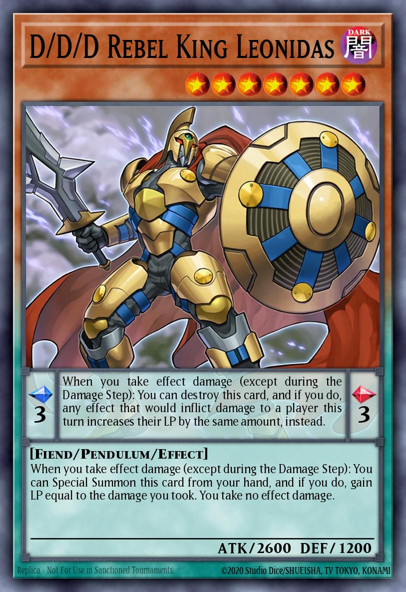 Card Image: D/D/D Rebel King Leonidas