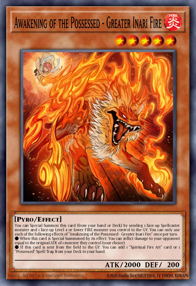 Card Image: Awakening of the Possessed - Greater Inari Fire