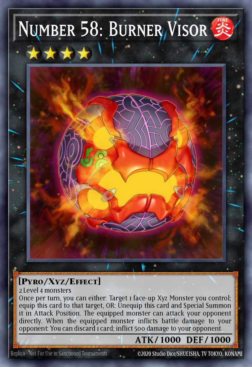Card Image: Number 58: Burner Visor