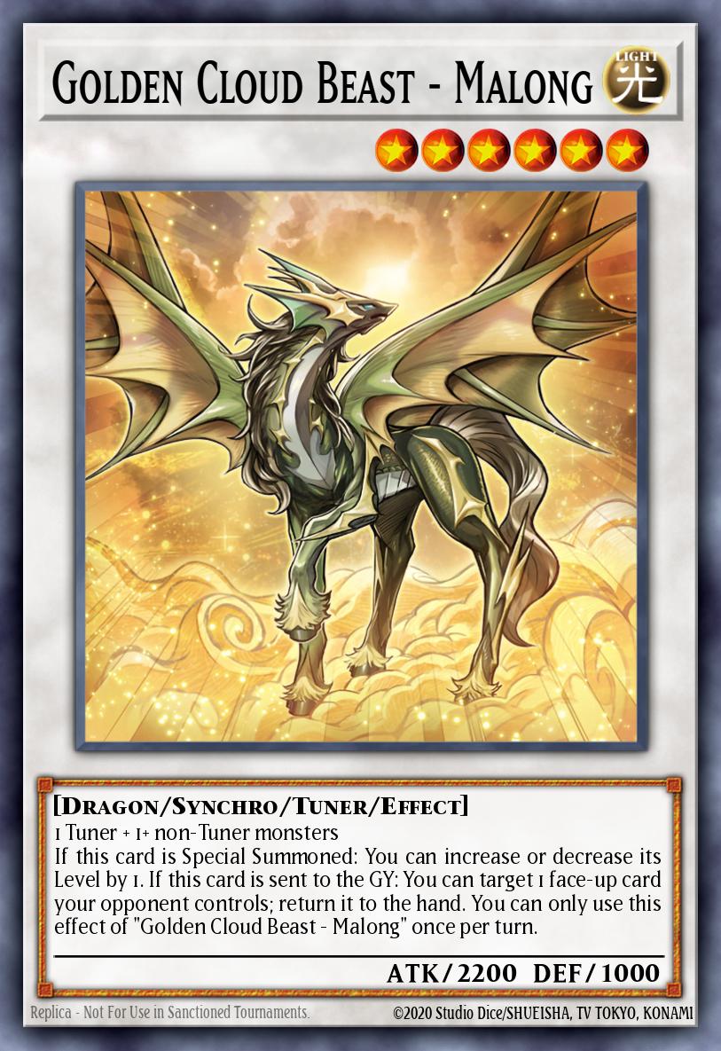 Card Image: Golden Cloud Beast - Malong
