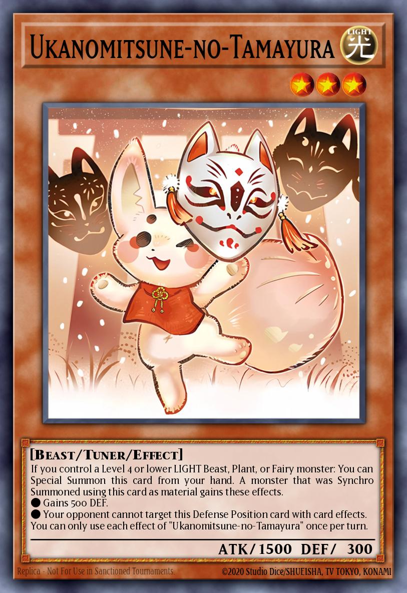 Card Image: Ukanomitsune-no-Tamayura
