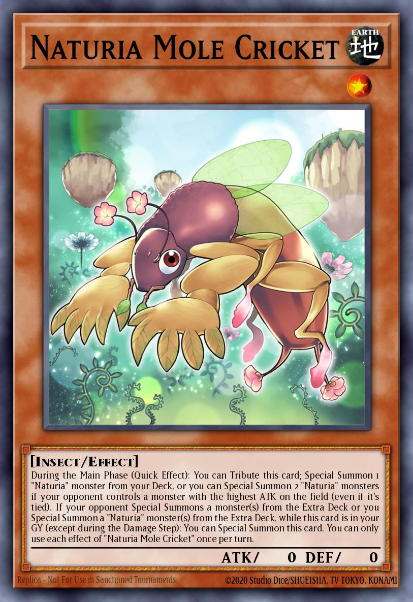 Card Image: Naturia Mole Cricket