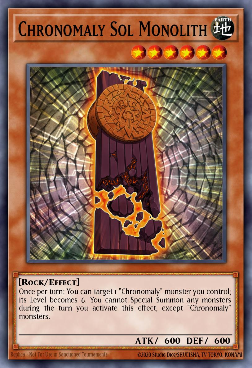 Card Image: Chronomaly Sol Monolith