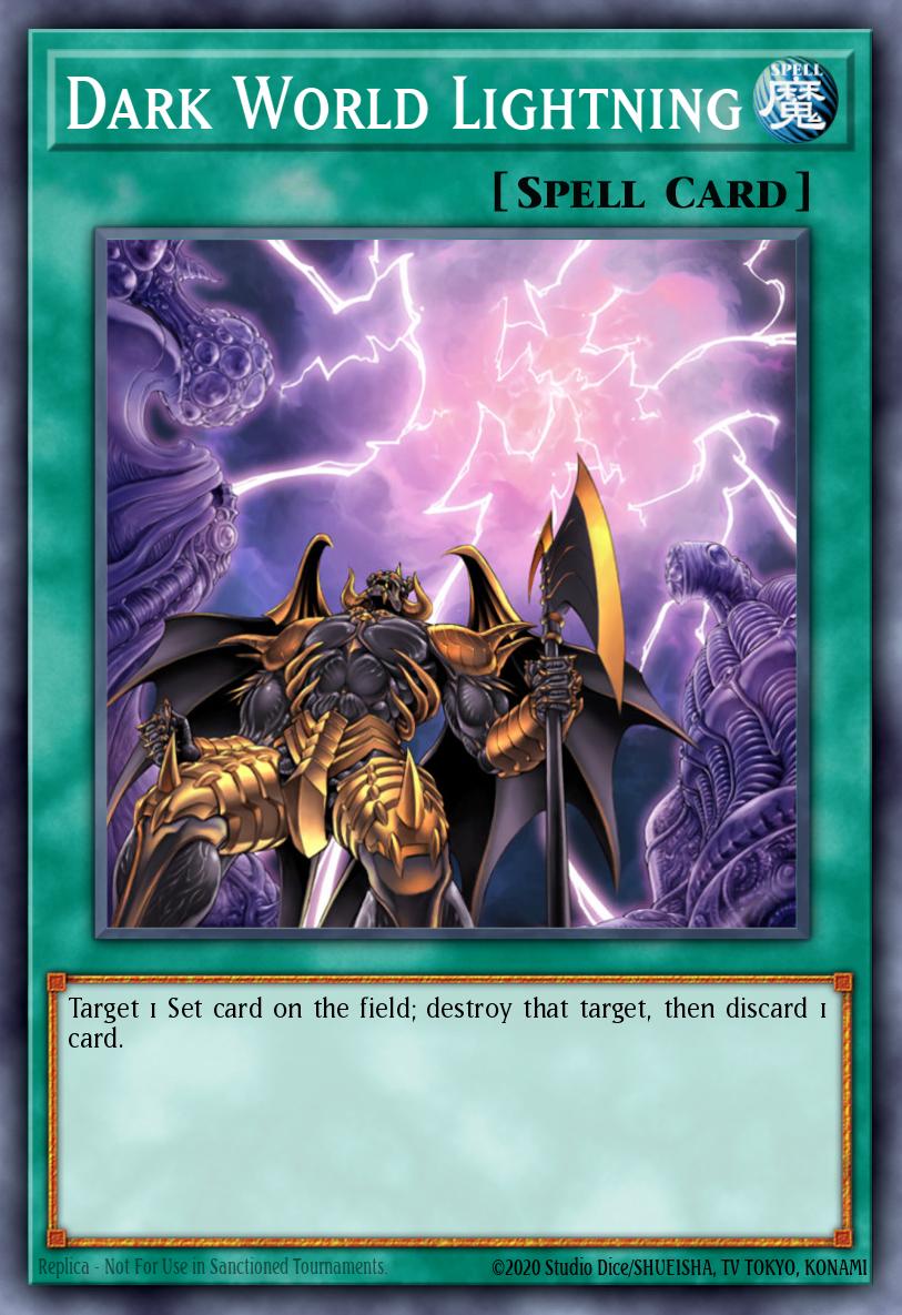 Card Image: Dark World Lightning