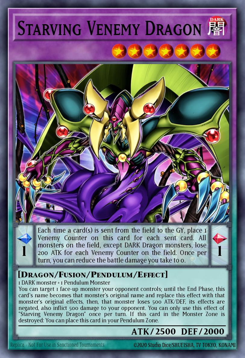 Card Image: Starving Venemy Dragon