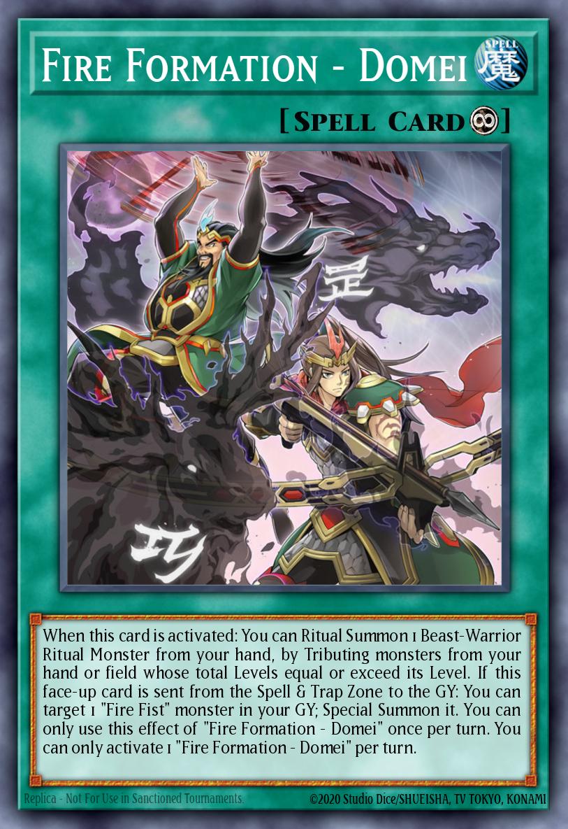Card Image: Fire Formation - Domei