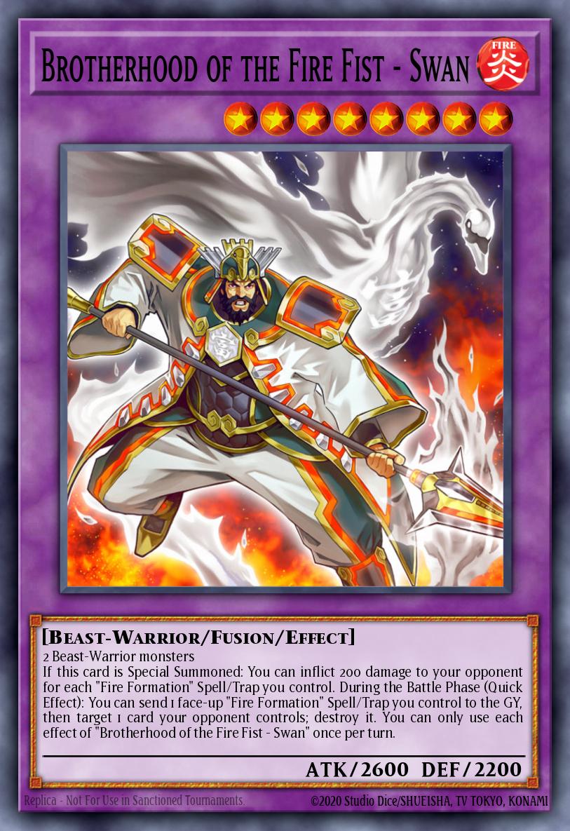 Card Image: Brotherhood of the Fire Fist - Swan
