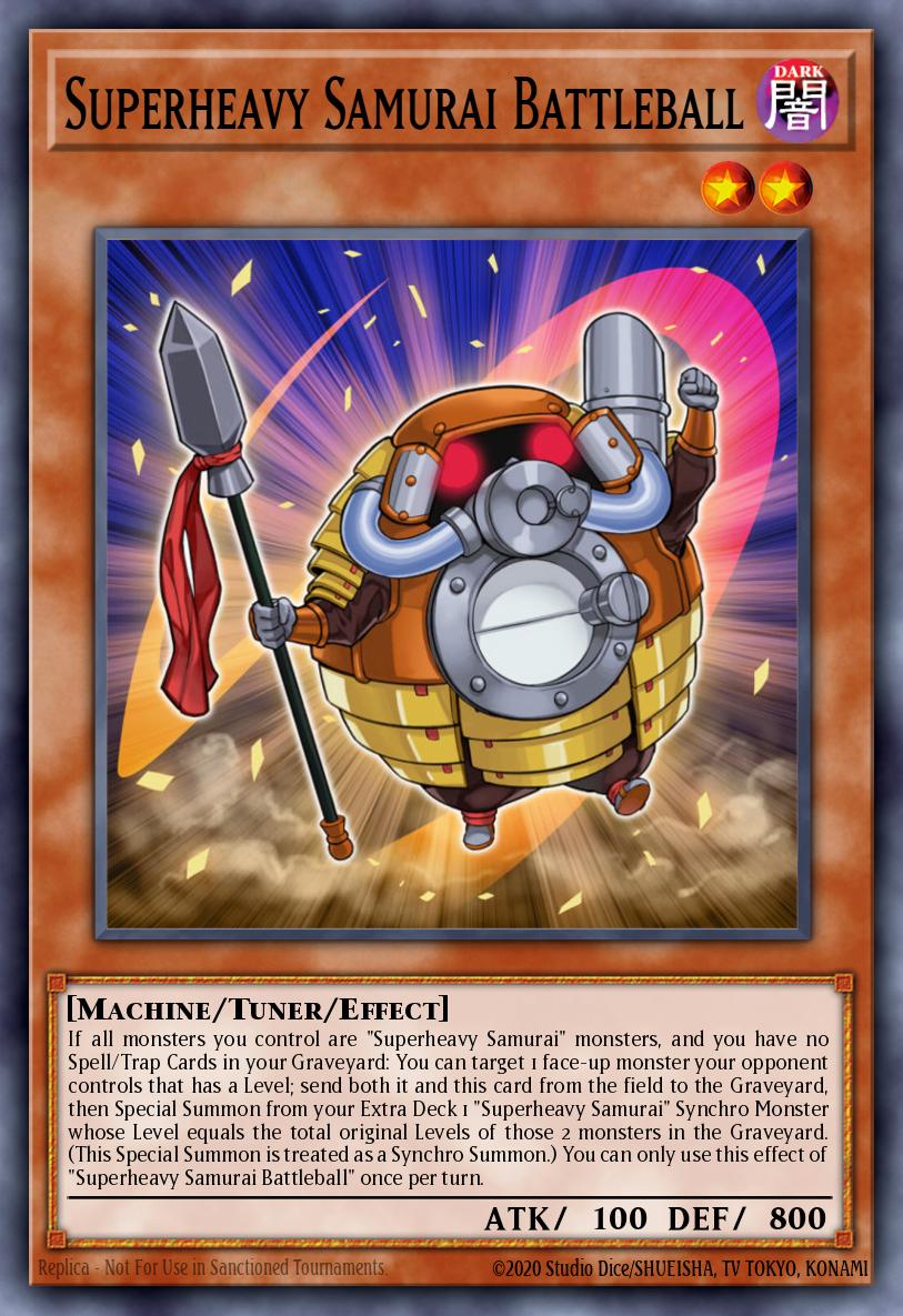Card Image: Superheavy Samurai Battleball