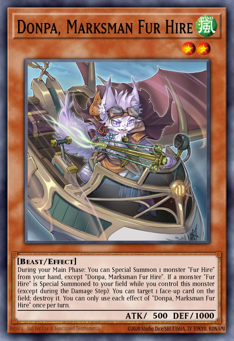 Card Image: Donpa, Marksman Fur Hire