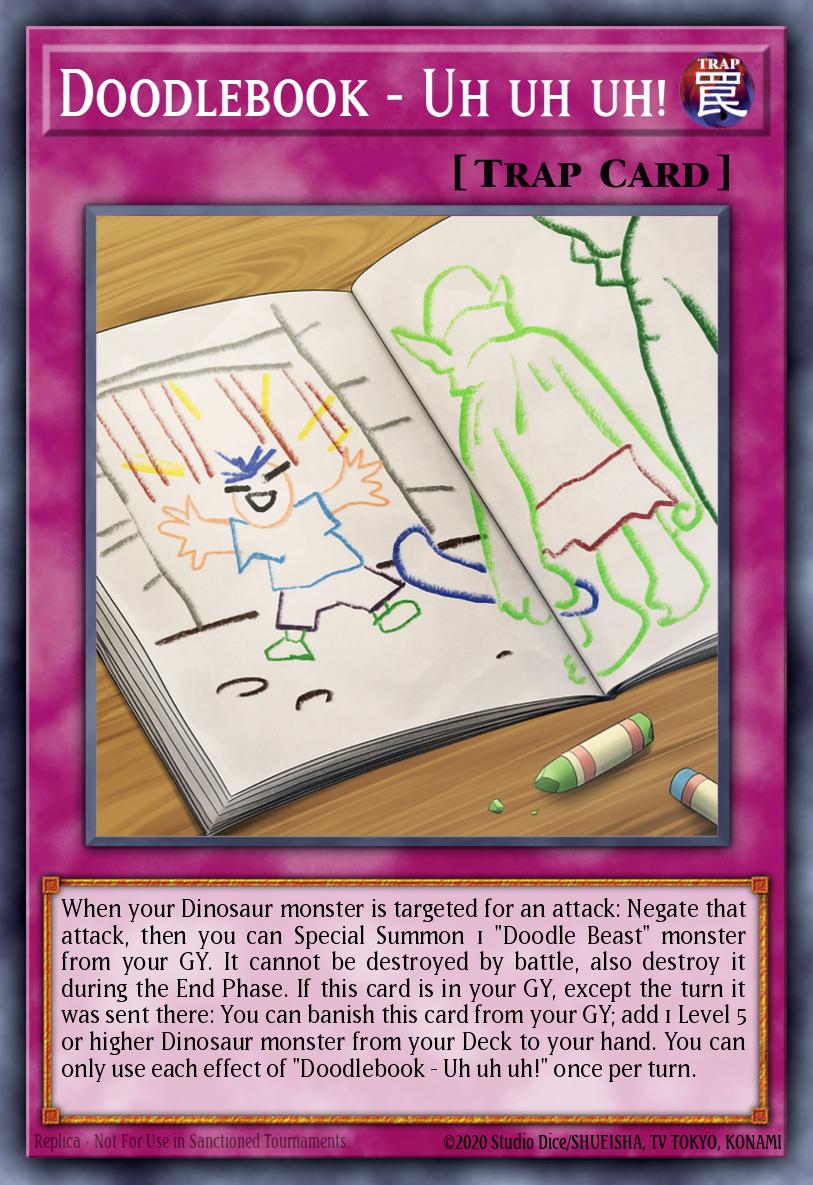 Card Image: Doodlebook - Uh uh uh!