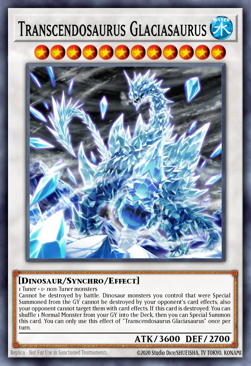 Card Image: Transcendosaurus Glaciasaurus