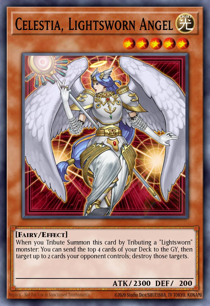 Card Image: Celestia, Lightsworn Angel