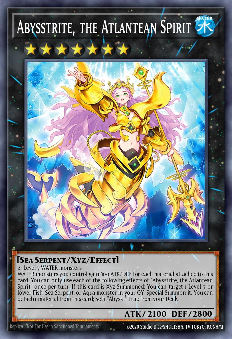 Card Image: Abysstrite, the Atlantean Spirit