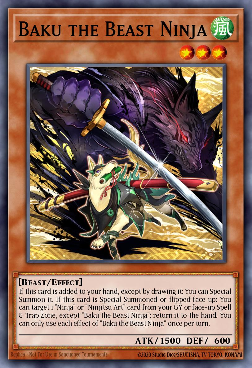 Card Image: Baku the Beast Ninja