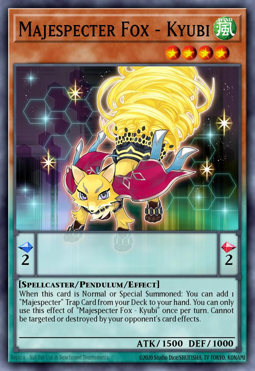 Card Image: Majespecter Fox - Kyubi