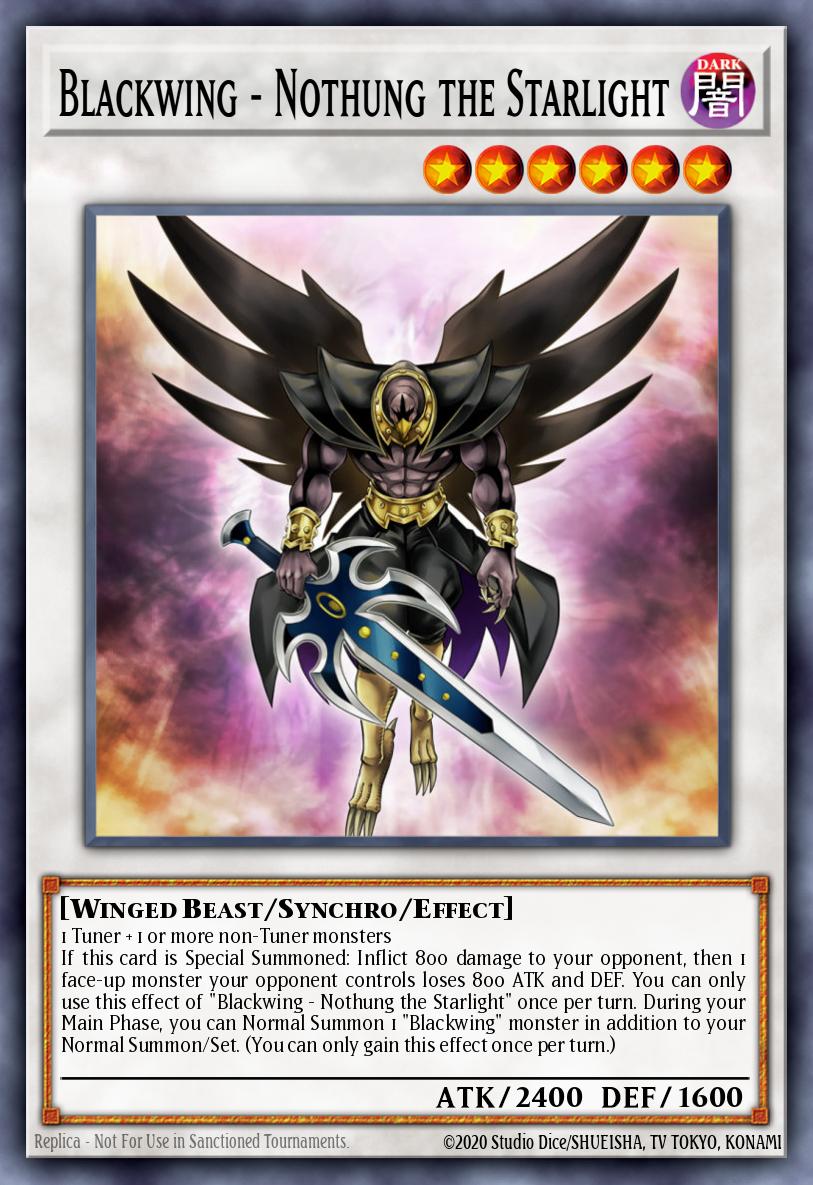 Card Image: Blackwing - Nothung the Starlight