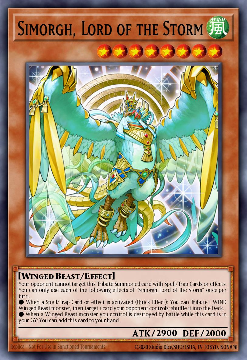 Card Image: Simorgh, Lord of the Storm