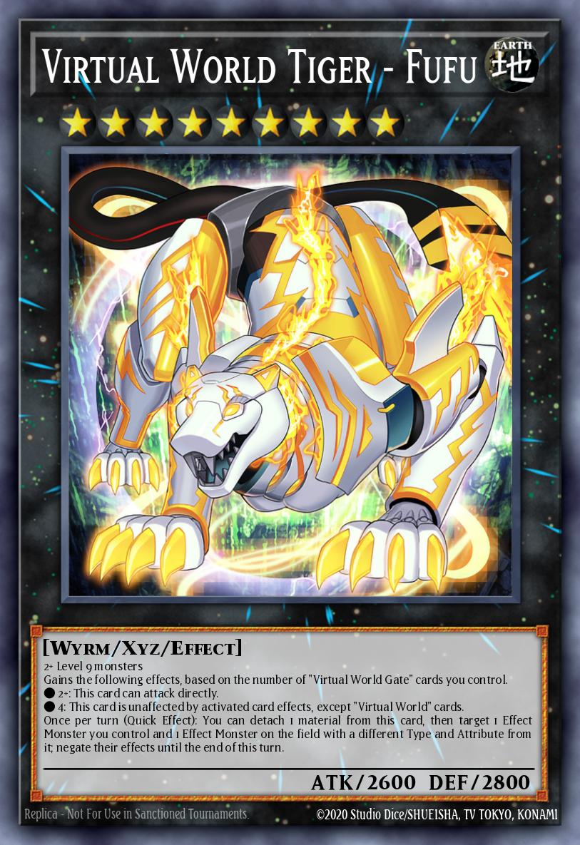 Card Image: Virtual World Tiger - Fufu