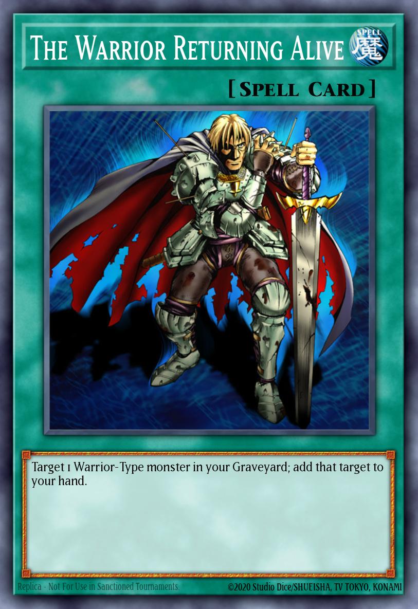 Card Image: The Warrior Returning Alive