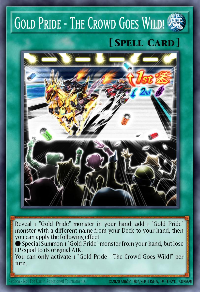Card Image: Gold Pride - The Crowd Goes Wild!