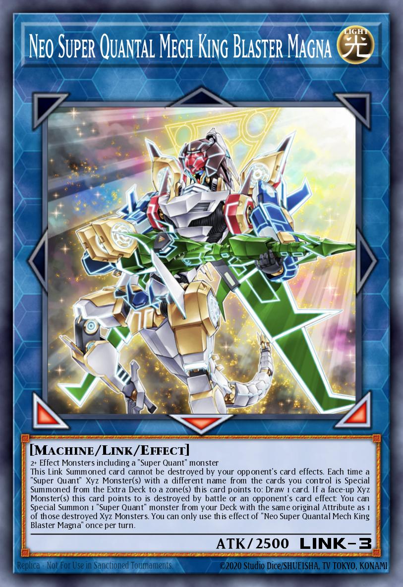 Card Image: Neo Super Quantal Mech King Blaster Magna