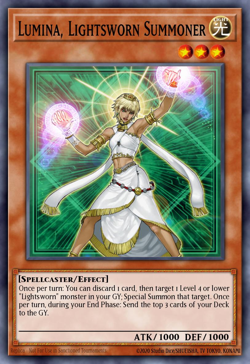 Card Image: Lumina, Lightsworn Summoner