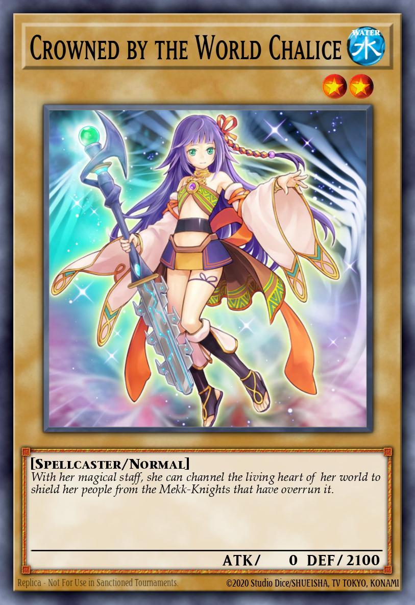 Card Image: Crowned by the World Chalice