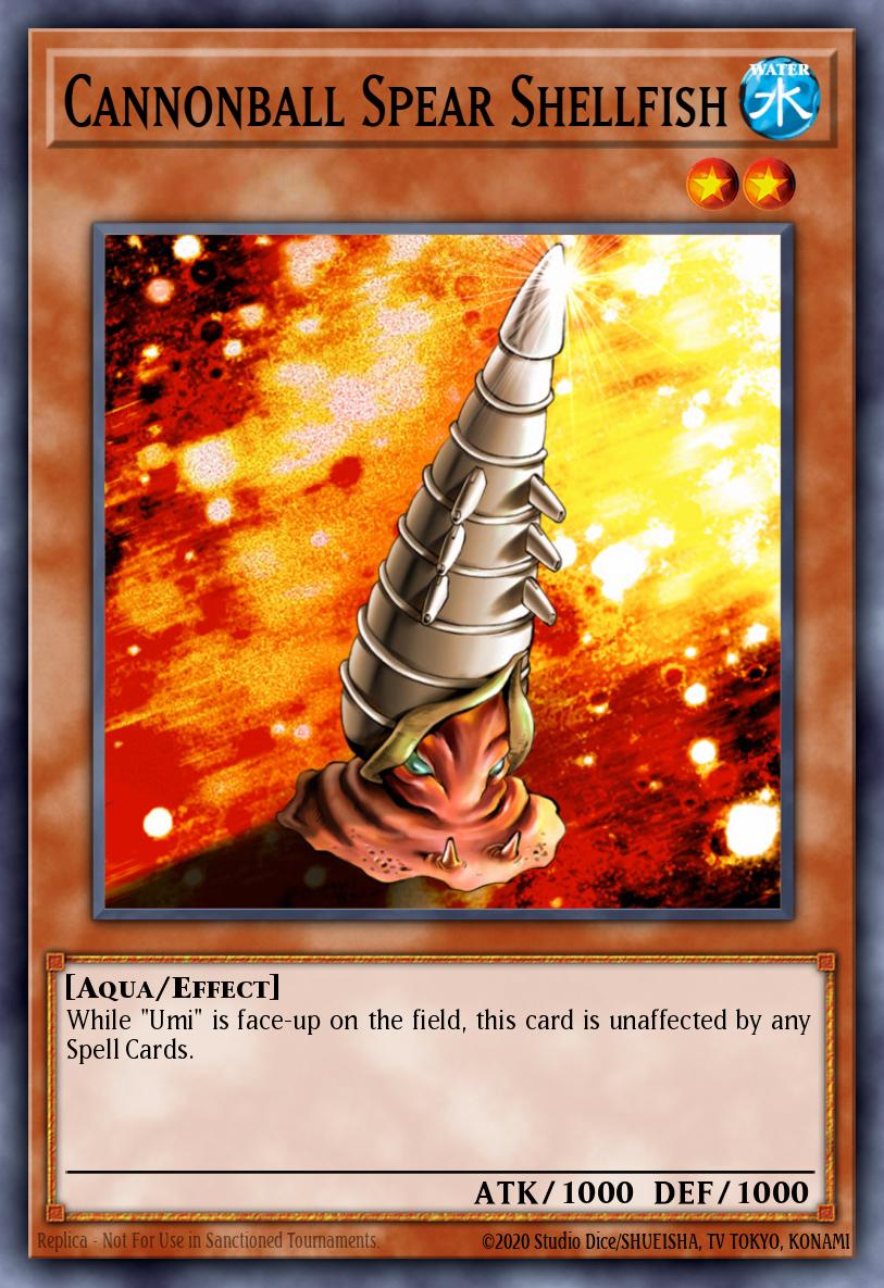 Card Image: Cannonball Spear Shellfish