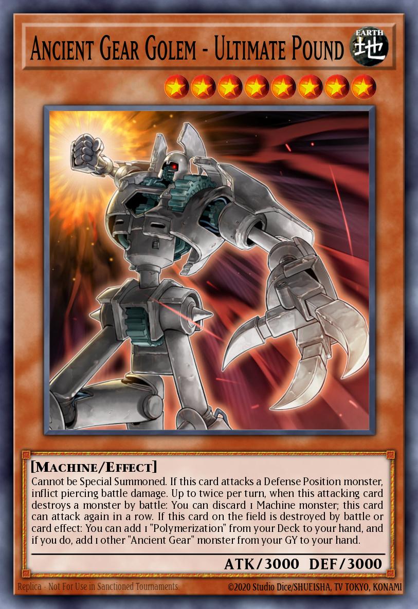 Card Image: Ancient Gear Golem - Ultimate Pound