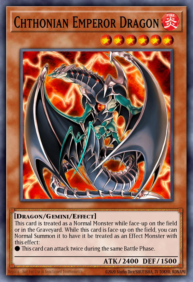 Card Image: Chthonian Emperor Dragon
