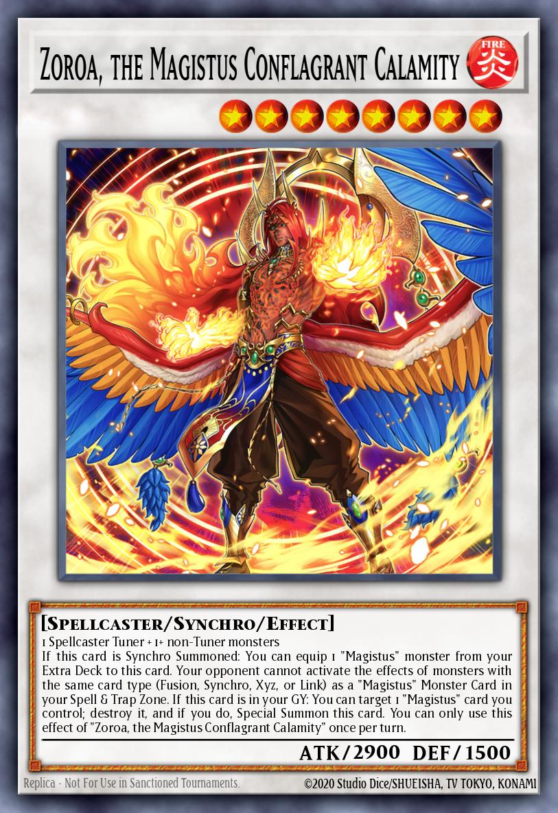 Card Image: Zoroa, the Magistus Conflagrant Calamity
