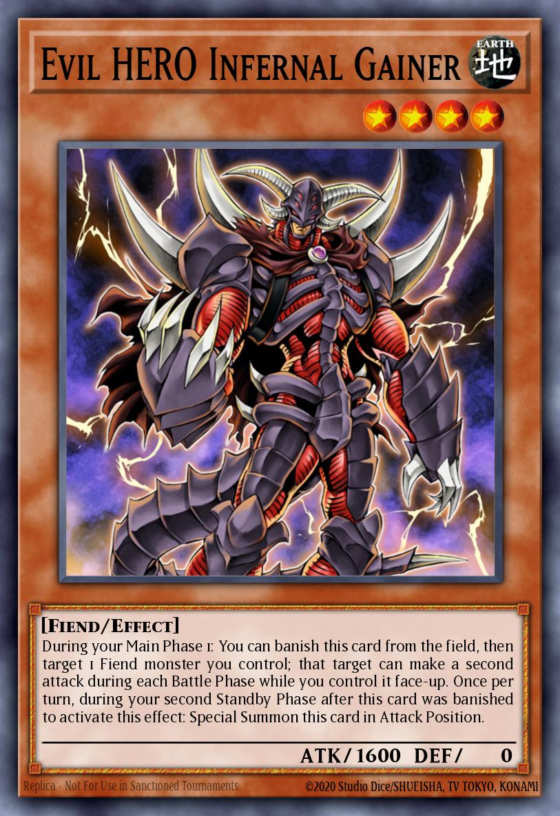 Card Image: Evil HERO Infernal Gainer
