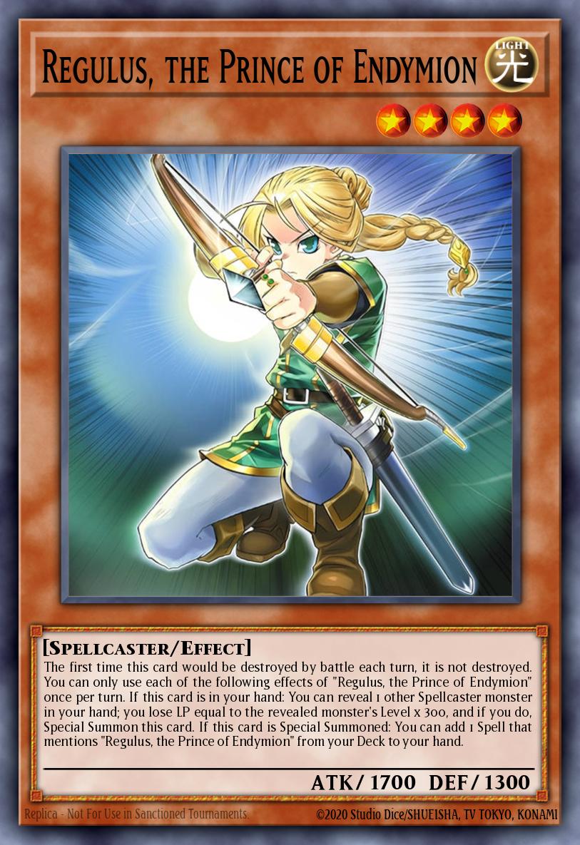 Card Image: Regulus, the Prince of Endymion