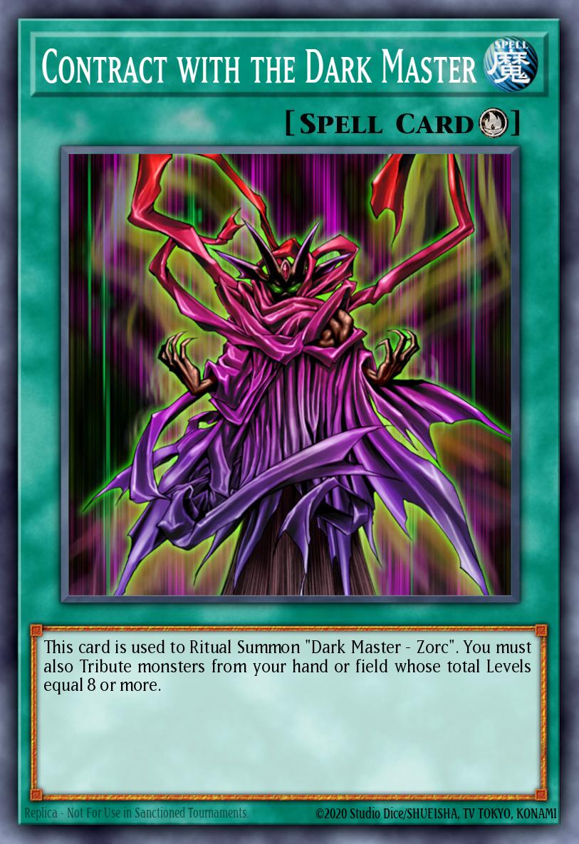 Card Image: Contract with the Dark Master