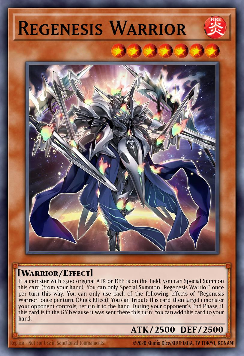 Card Image: Regenesis Warrior