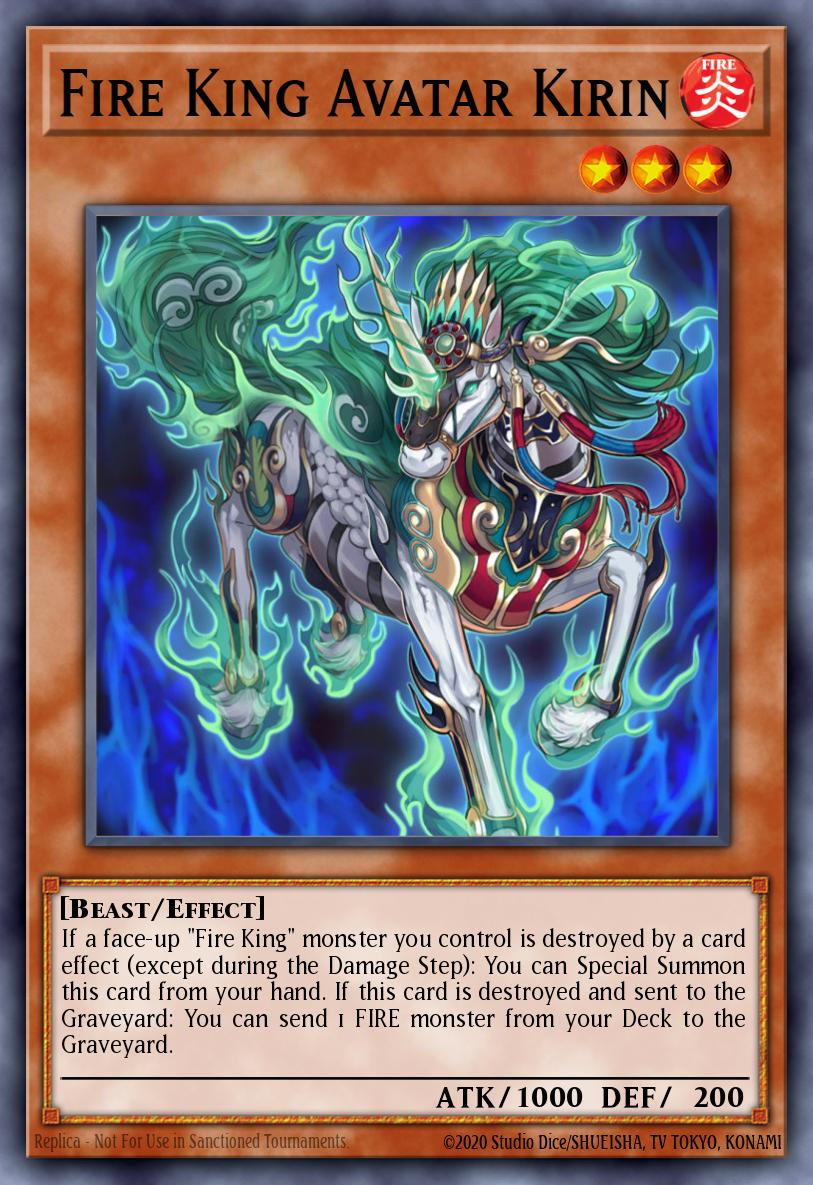 Card Image: Fire King Avatar Kirin