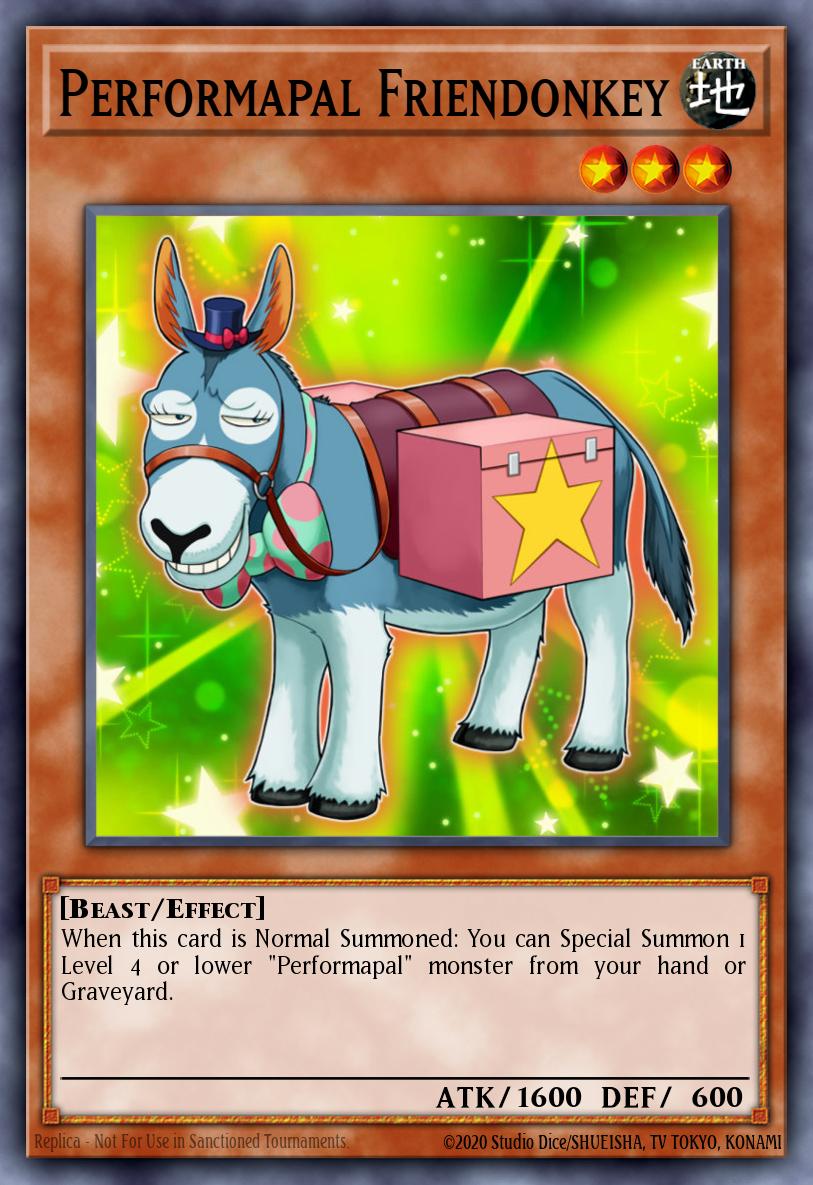 Card Image: Performapal Friendonkey
