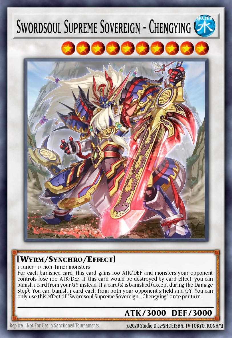 Card Image: Swordsoul Supreme Sovereign - Chengying