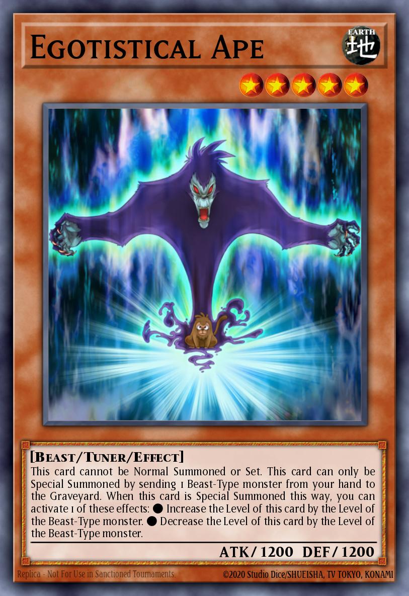 Card Image: Egotistical Ape