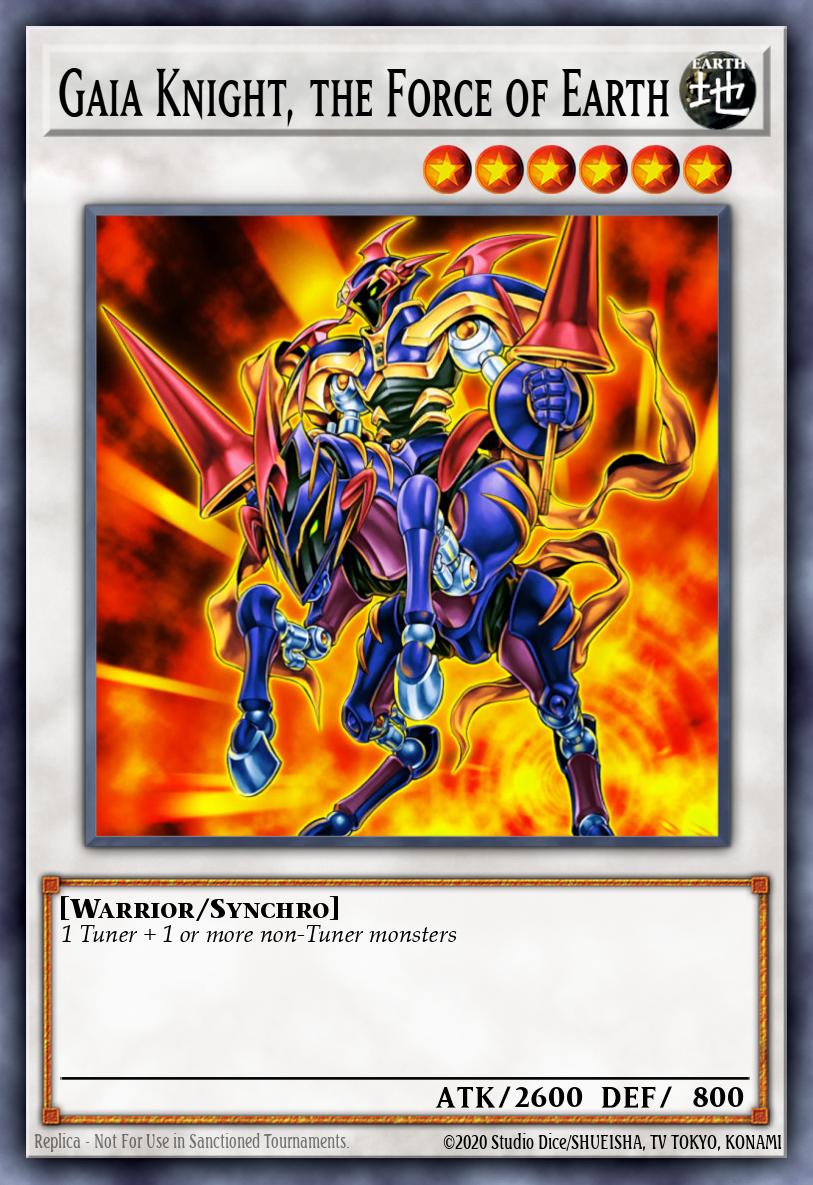 Card Image: Gaia Knight, the Force of Earth