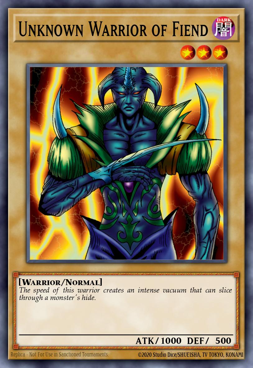 Card Image: Unknown Warrior of Fiend