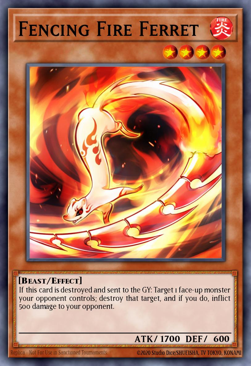 Card Image: Fencing Fire Ferret