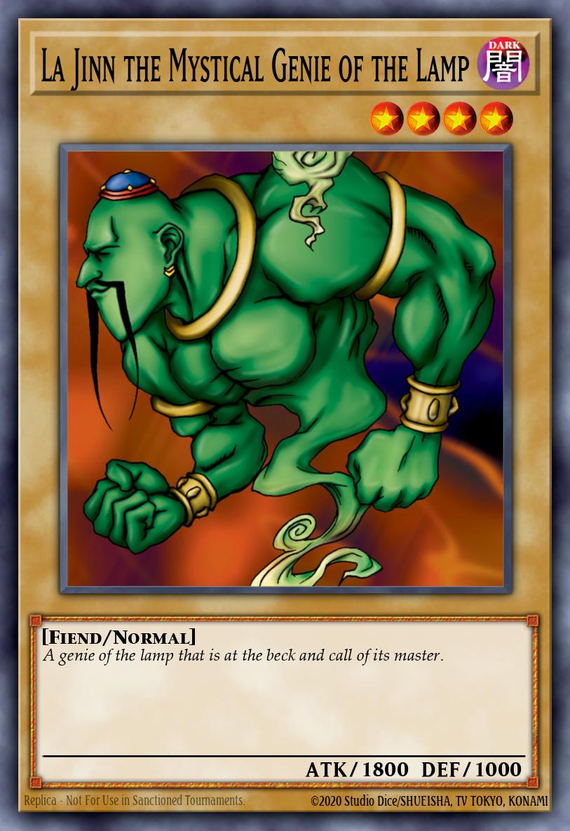 Card Image: La Jinn the Mystical Genie of the Lamp